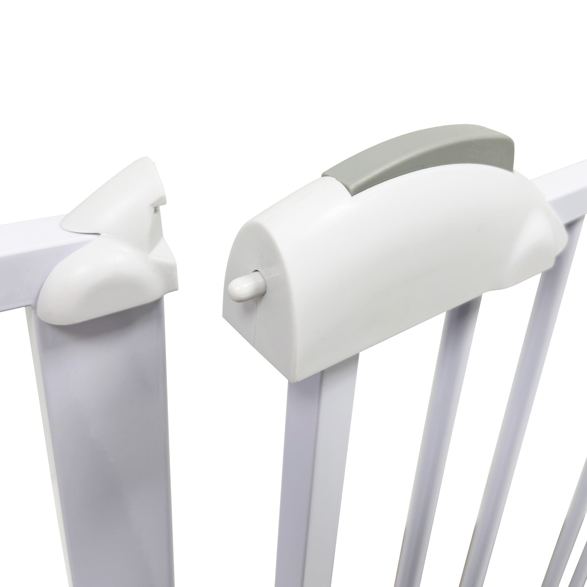 Callowesse Kangal Baby & Toddler Pressure Fit Door & Stair Safety Gate - 75 - 85cm x H79cm - White - Baby&More