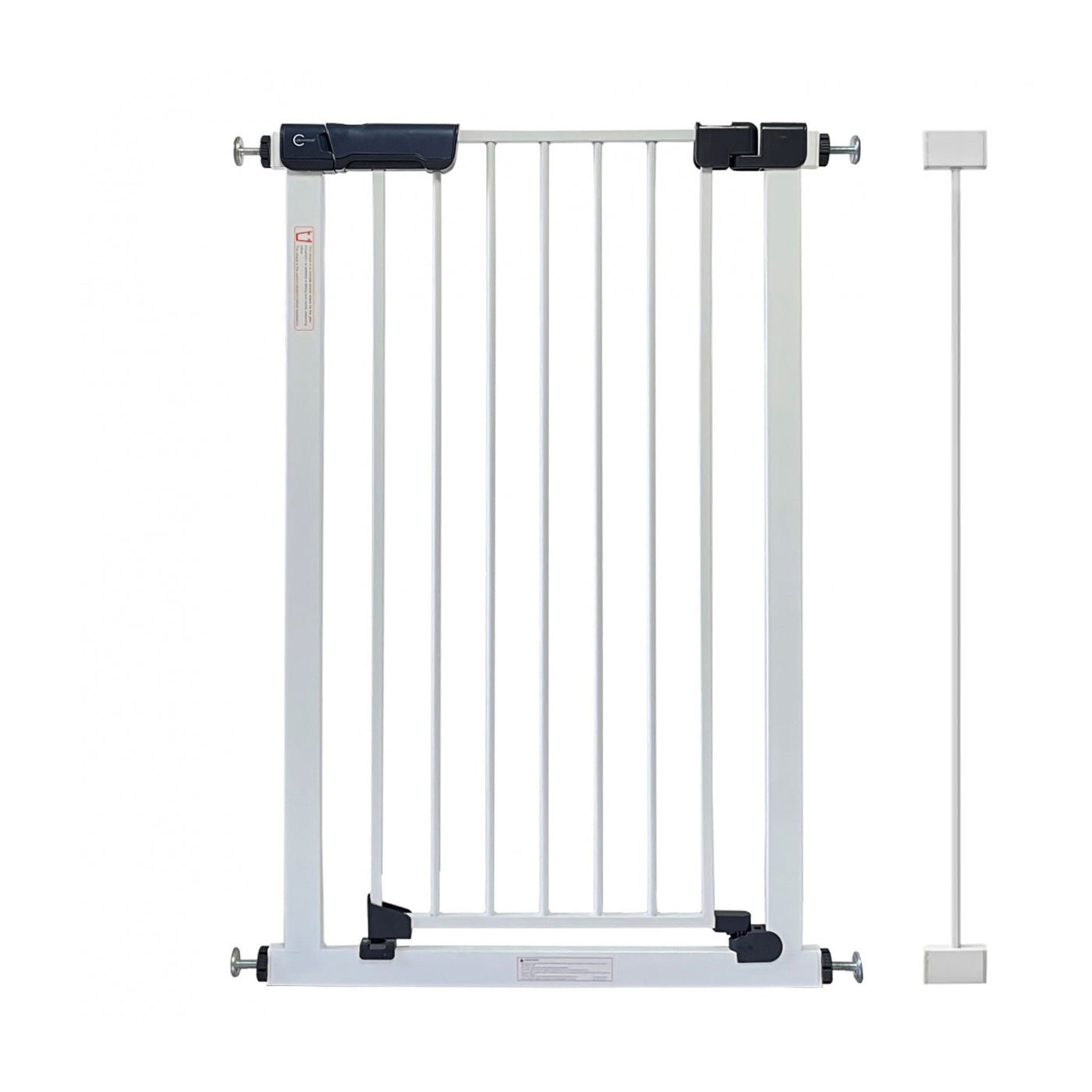 Callowesse Kuvasz Tall & Narrow Baby Stair Gate - White - Baby&More