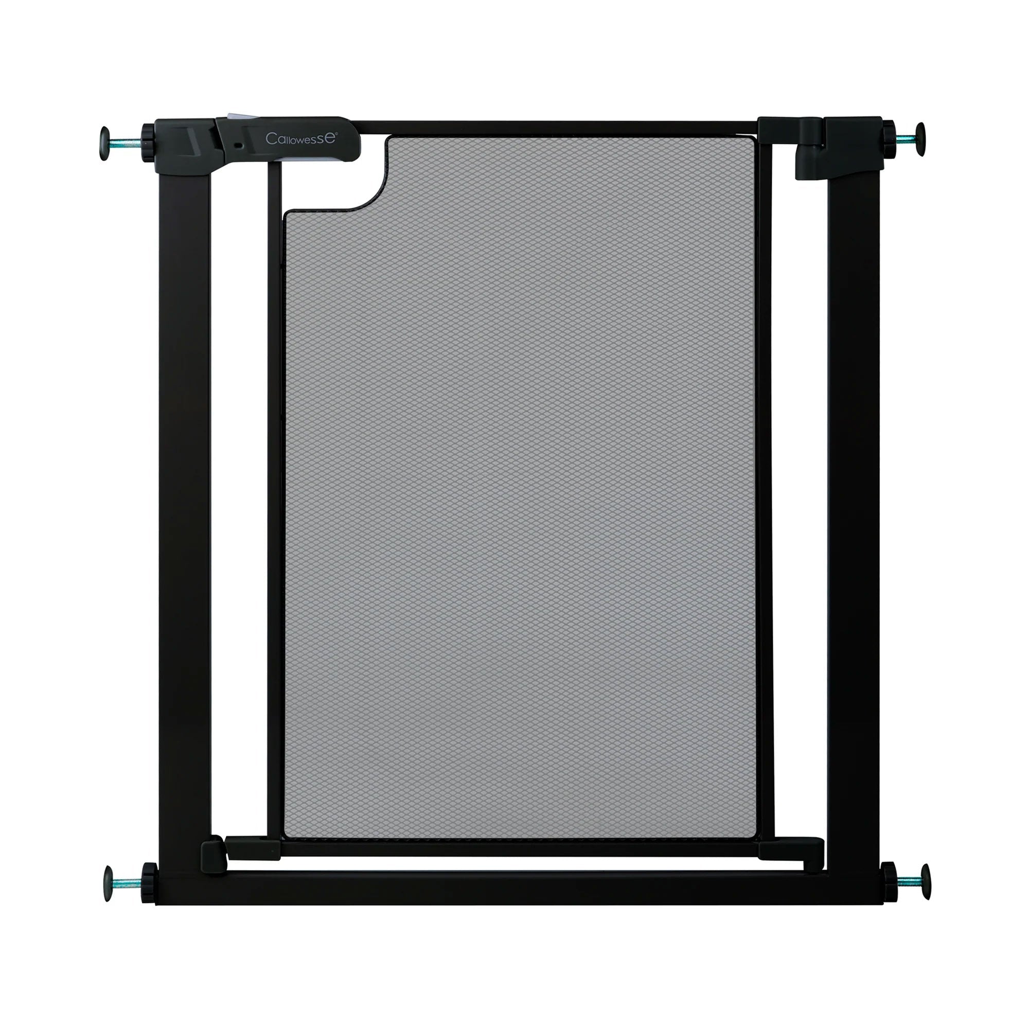 Callowesse Metal Mesh Baby Stair Gate - Black - Baby&More