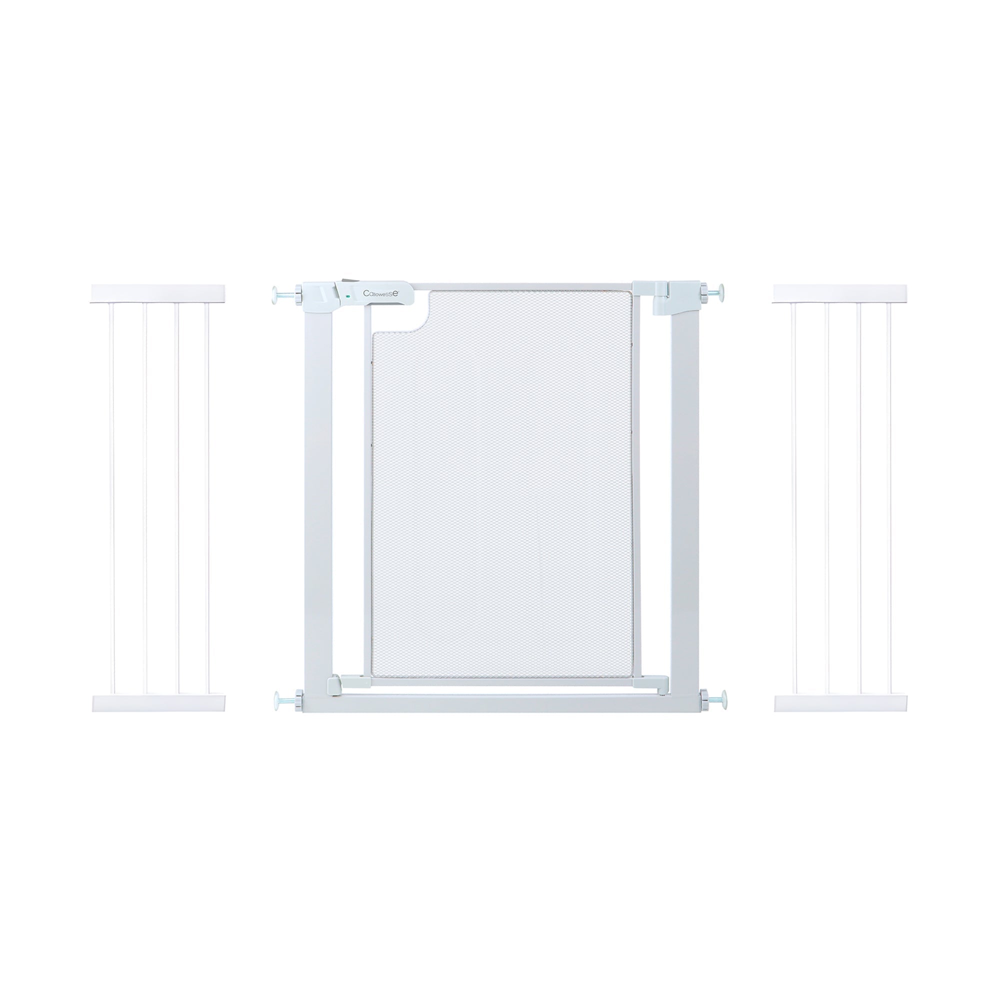 Callowesse Metal Mesh Baby Stair Gate - Glacial White - Baby&More