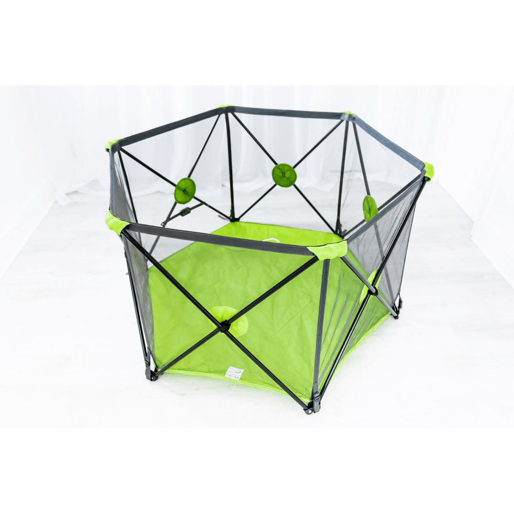 Callowesse Pop Up and Play Playpen with Securing Lock and Cushioned Guards - Baby&More