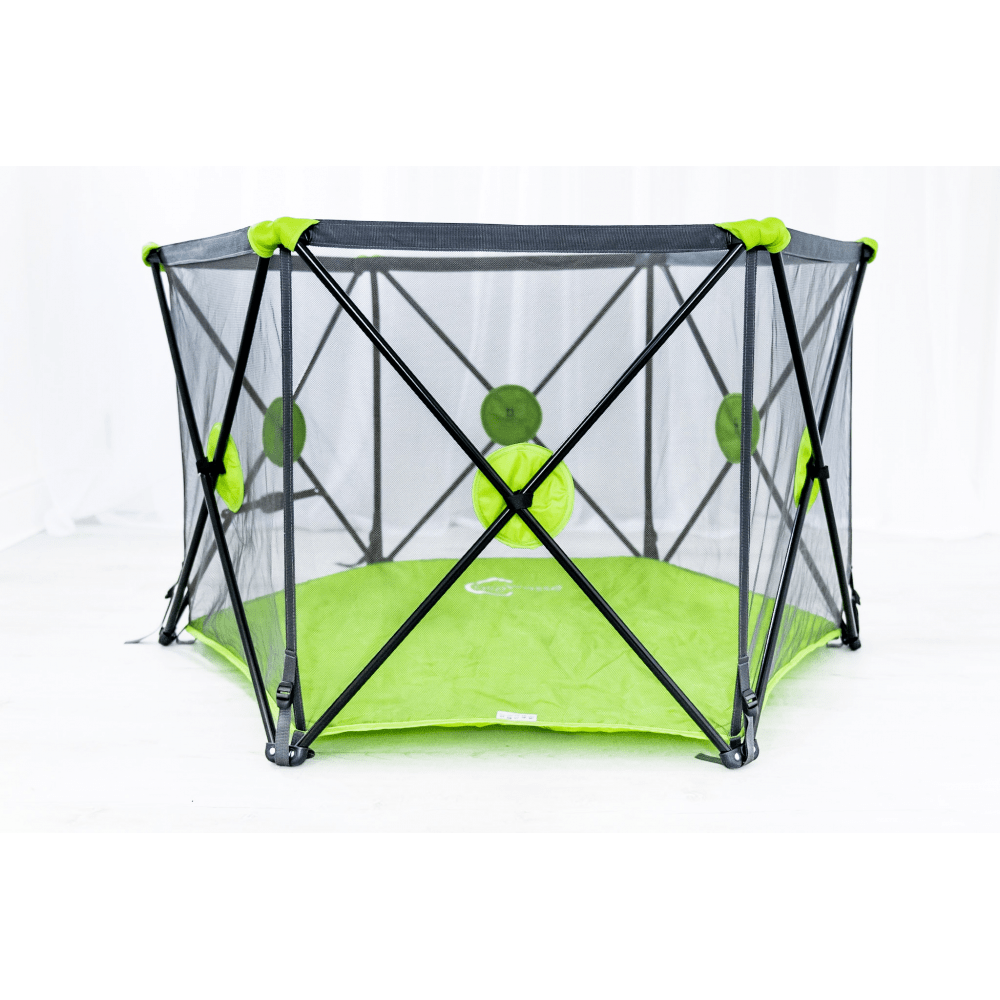 Callowesse Pop Up and Play Playpen with Securing Lock and Cushioned Guards - Baby&More