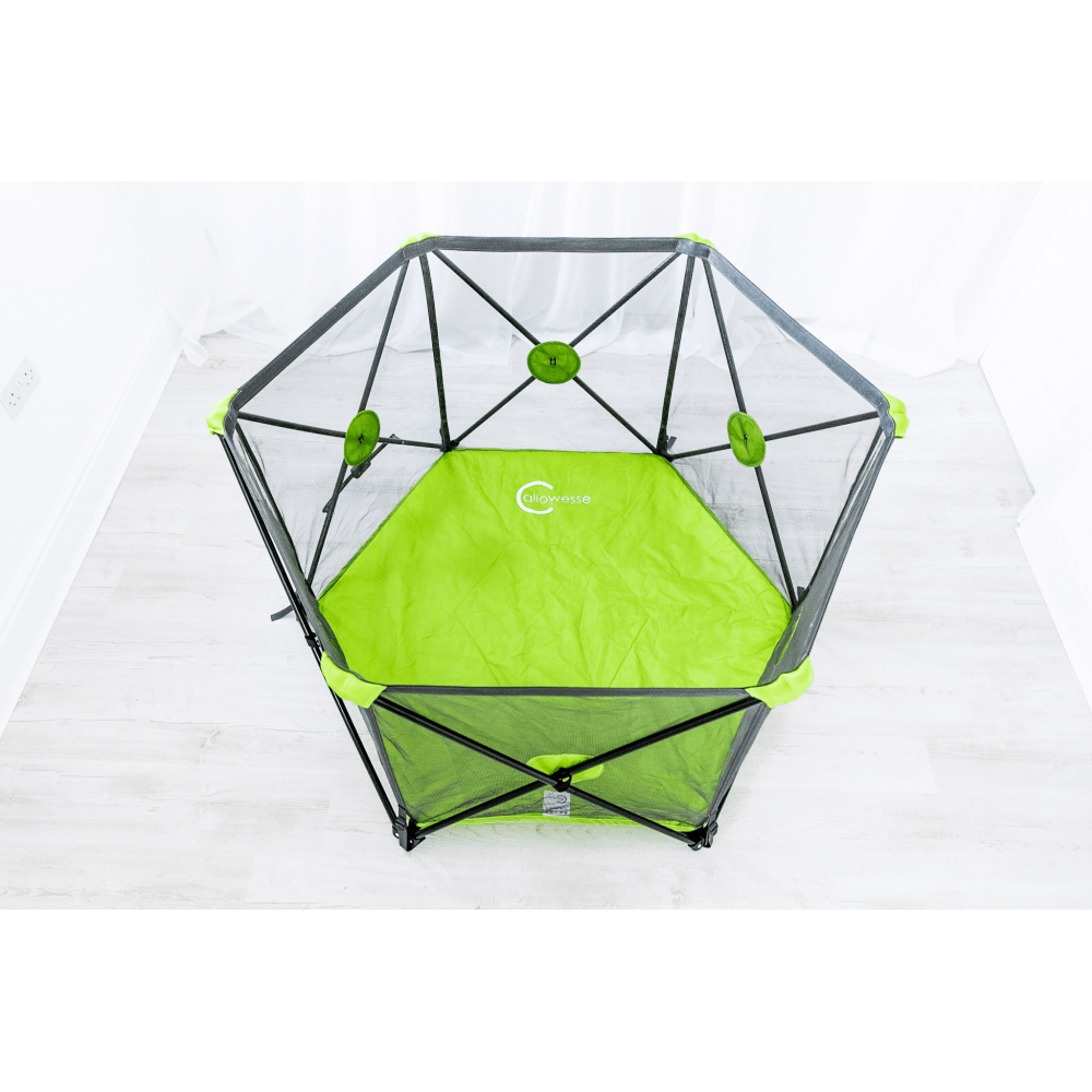Callowesse Pop Up and Play Playpen with Securing Lock and Cushioned Guards - Baby&More