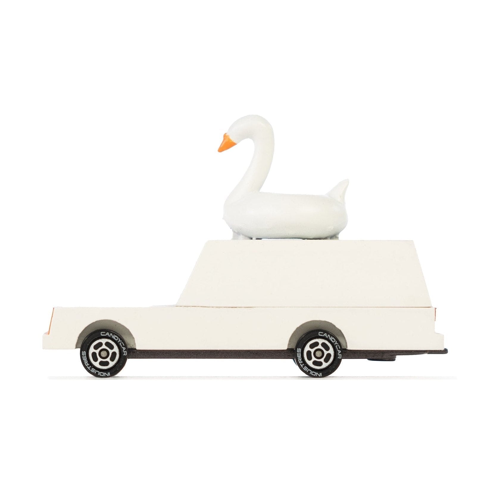 Candylab Candycar - White Swan Wagon with Topper - Baby&More