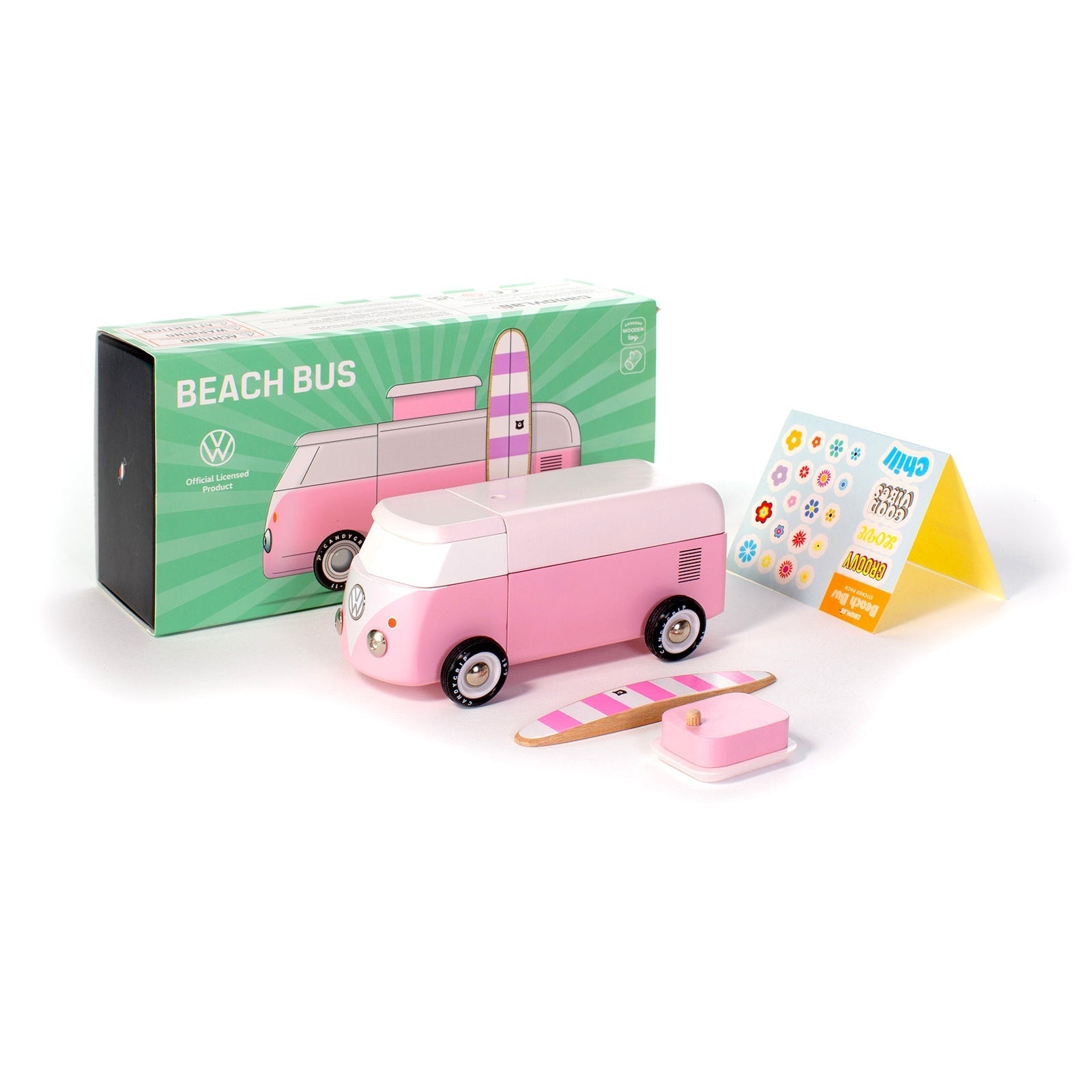 Candylab VW Beach Bus - Pink - Baby&More