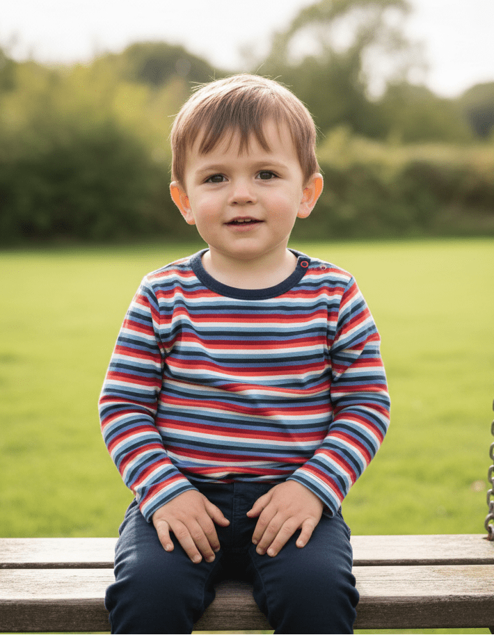 Cara Stripe Child's Long Sleeved T-Shirt - Baby&More