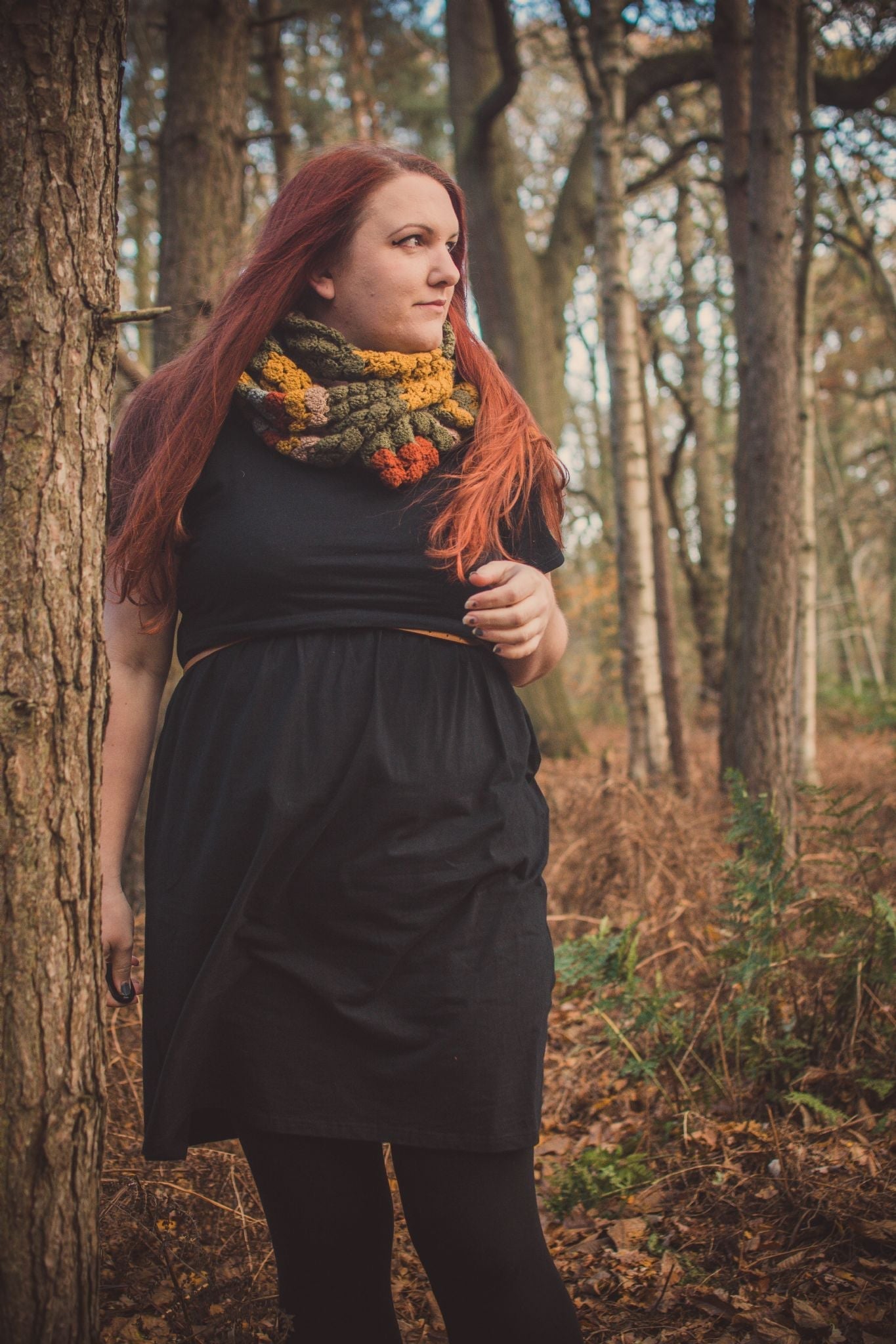 Milkymoon Casey Cotton Breastfeeding Skater Dress - Black