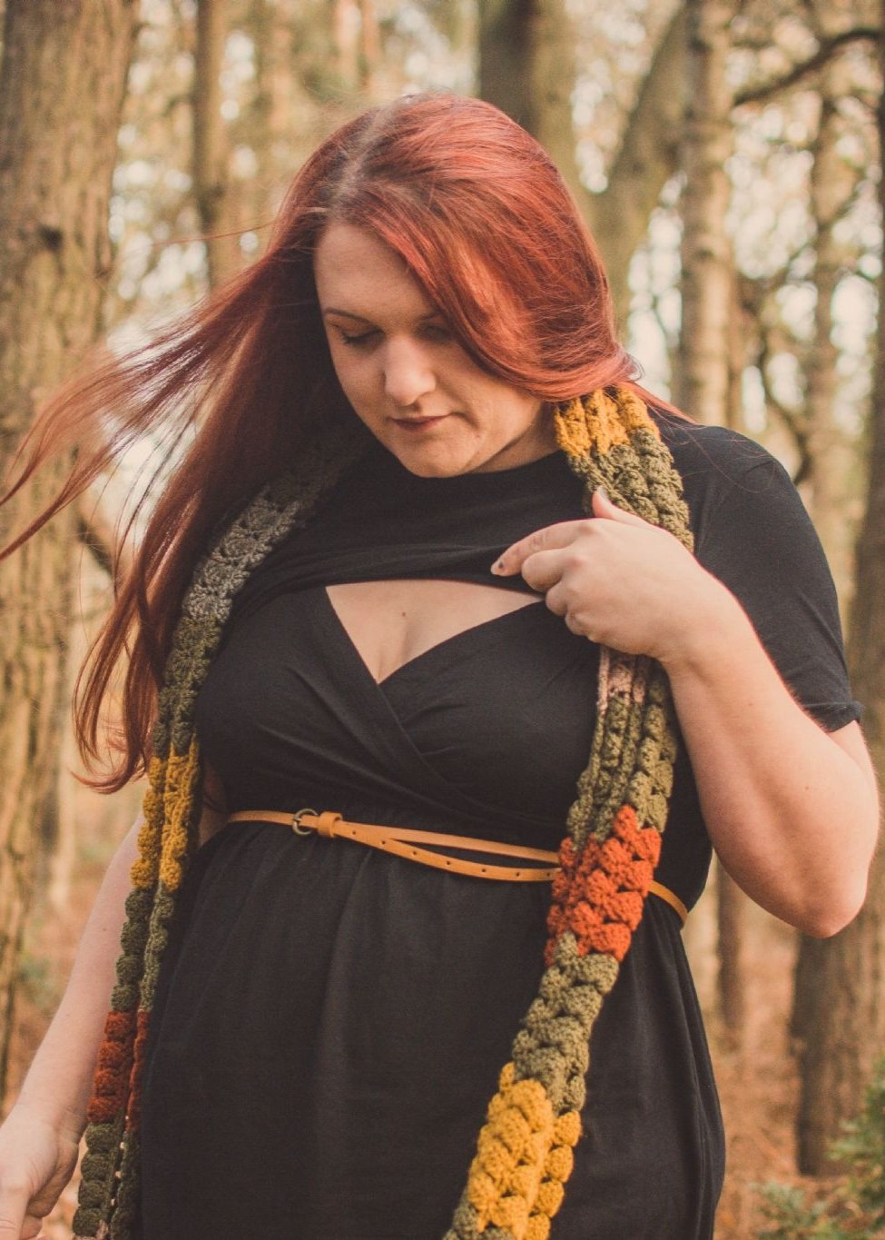 Milkymoon Casey Cotton Breastfeeding Skater Dress - Black