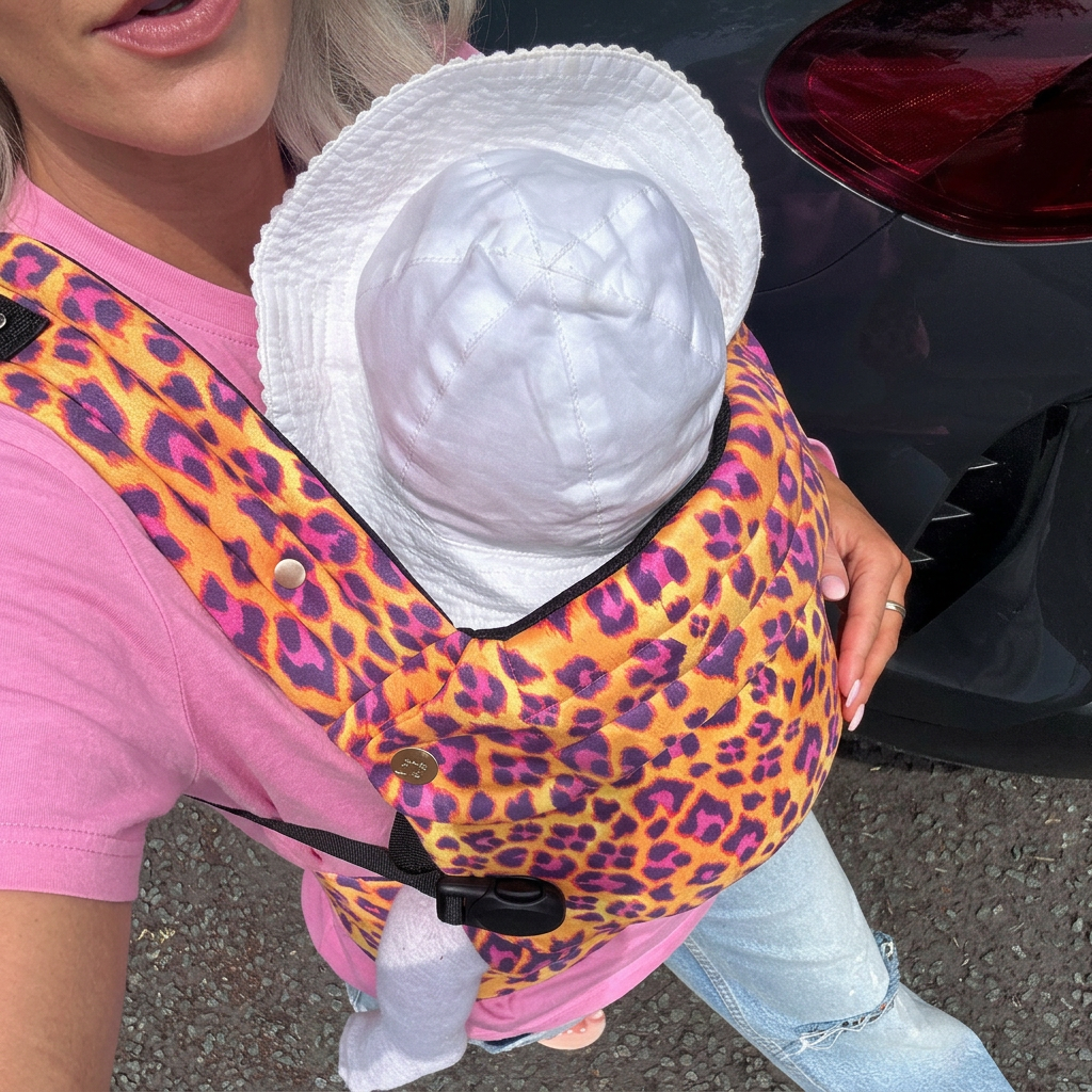 Nomad Air Animal Print Baby Carrier - Crazy Cat