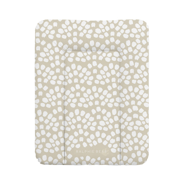 Ralphie Bear Comfort Changing Mat - Scallop