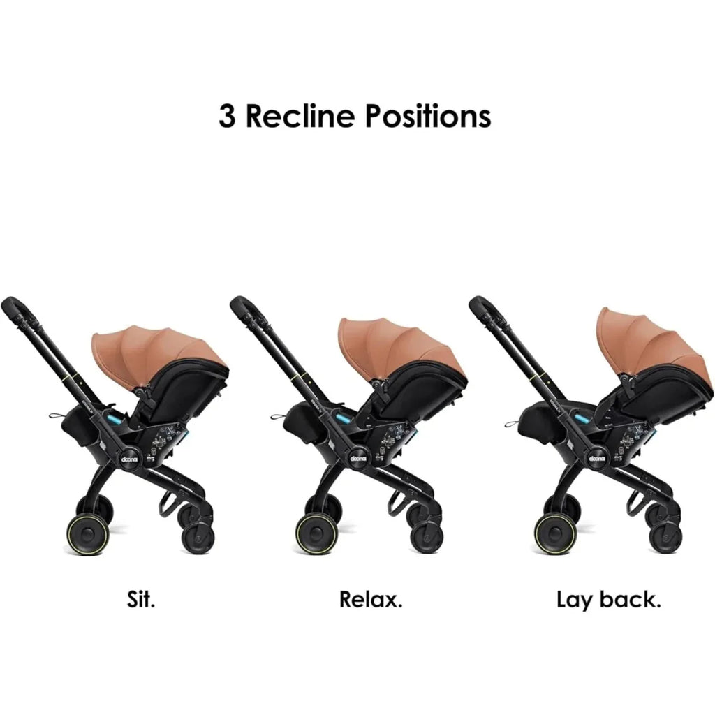Doona X Infant Group 0+ Car Seat & Stroller - Terracota