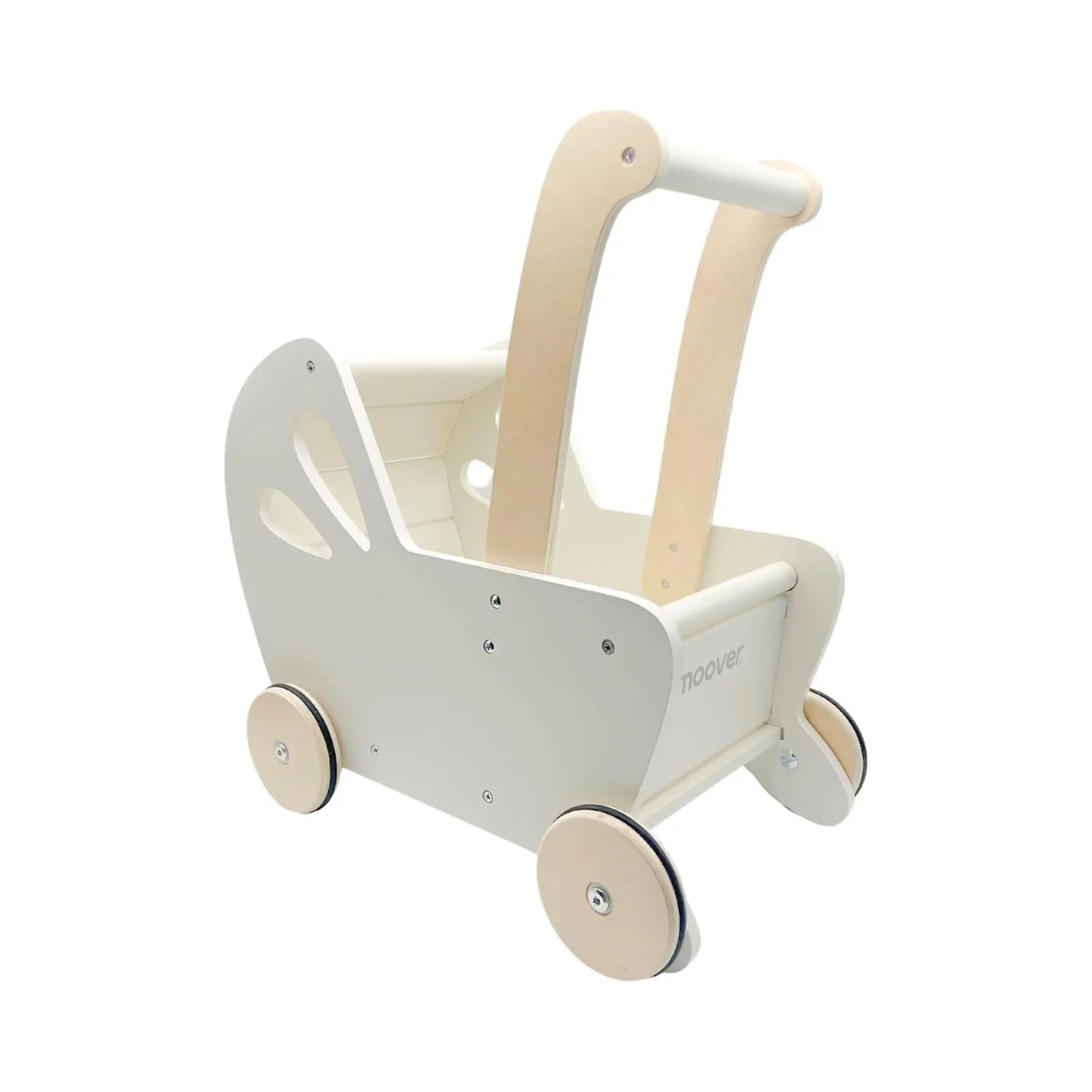 Wooden Pram - Off White