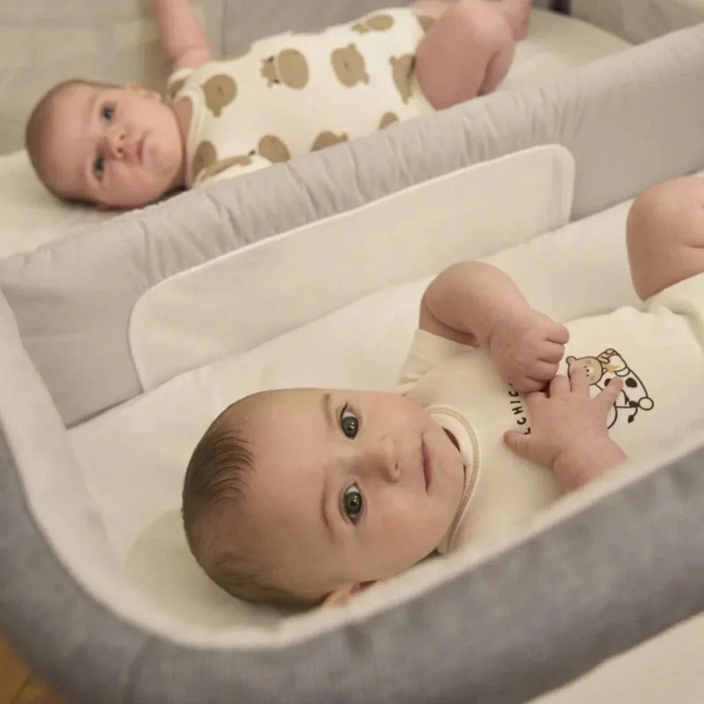 Chicco Next2Me Twins Crib - Magnet Grey - Baby&More