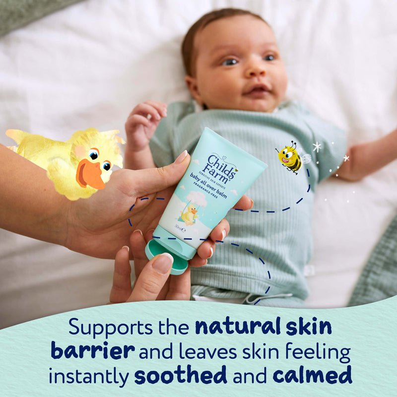 Child's Farm Baby All Over Balm Moisturiser Fragrance Free - 50ml - Baby&More