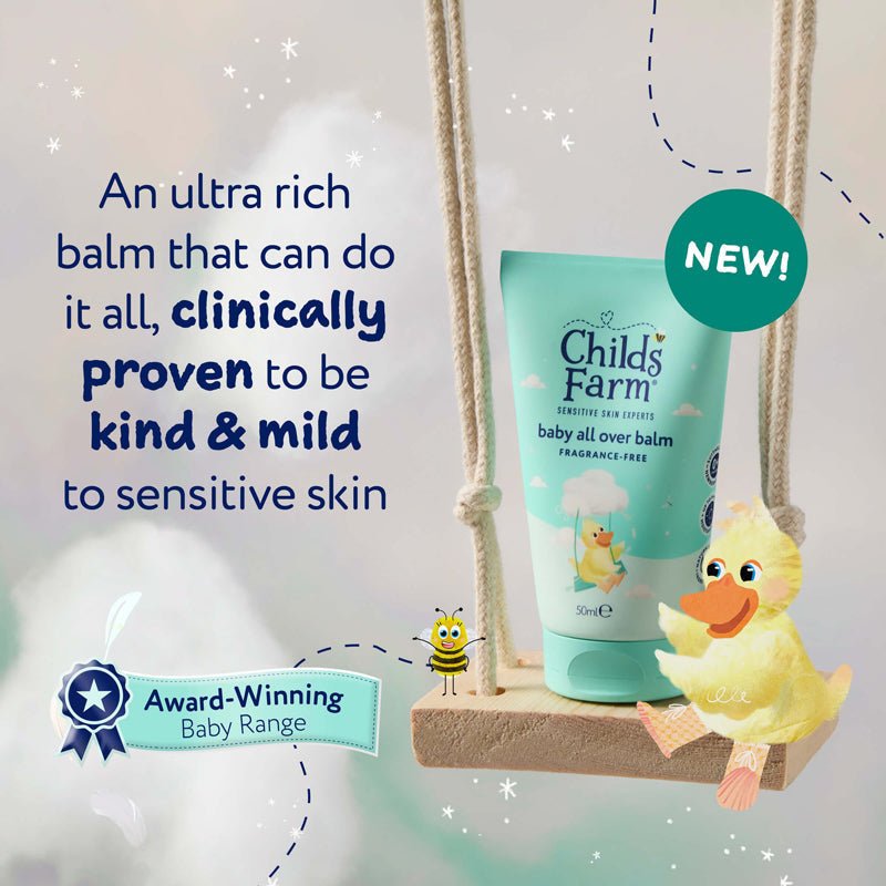 Child's Farm Baby All Over Balm Moisturiser Fragrance Free - 50ml - Baby&More