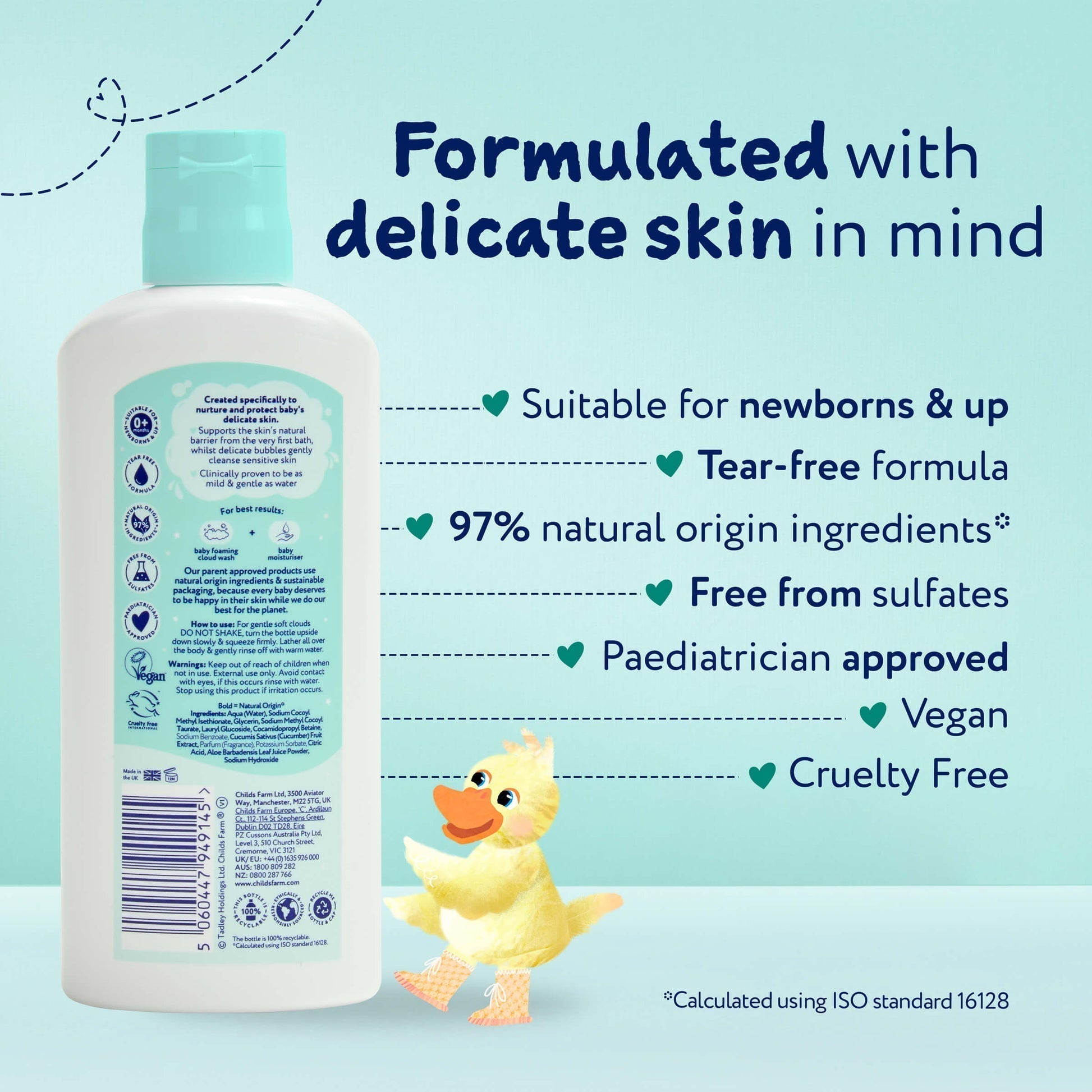 Child's Farm Baby Foaming Cloud Wash - 160ml - Baby&More