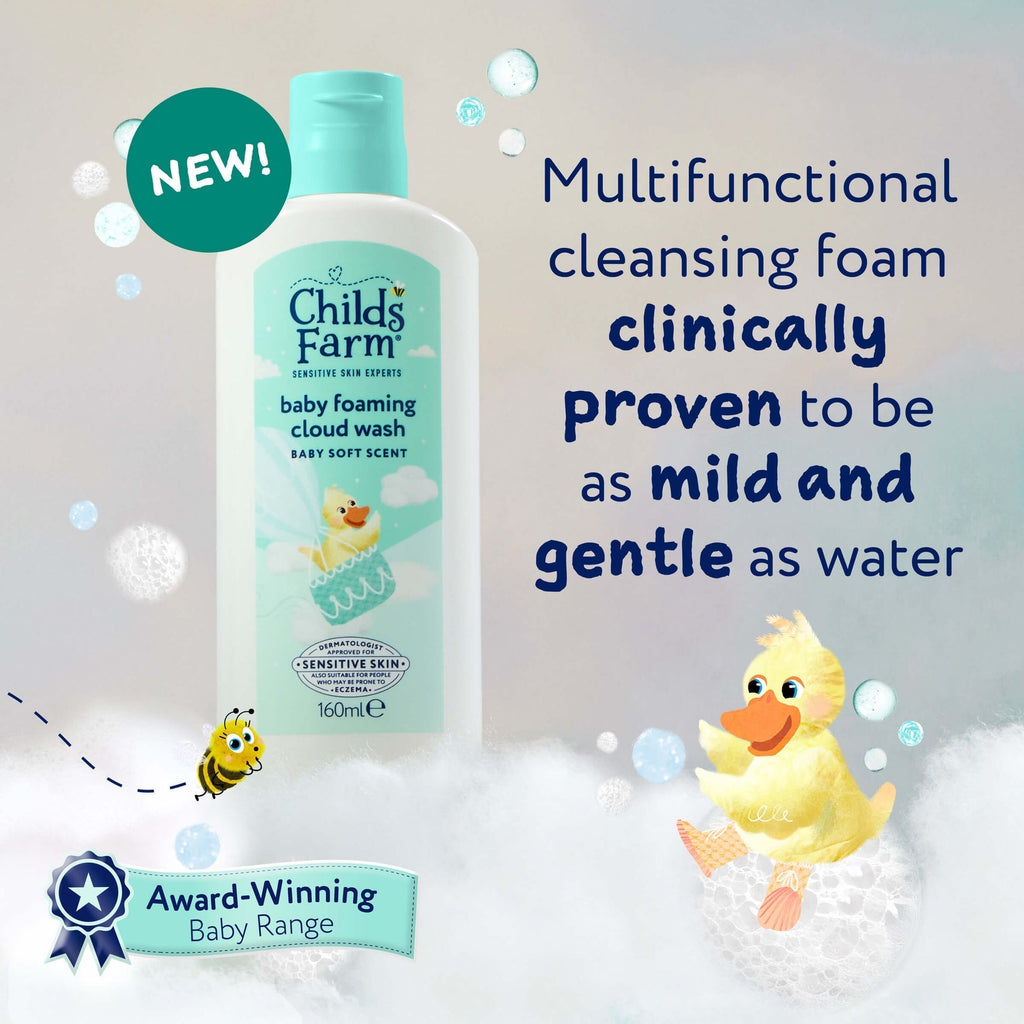 Child's Farm Baby Foaming Cloud Wash - 160ml - Baby&More