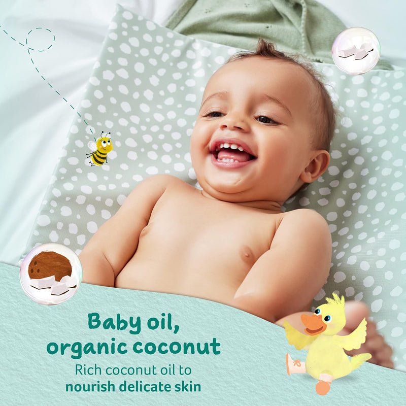 Child's Farm Baby Massage Oil Organic Coconut - 75ml - Baby&More