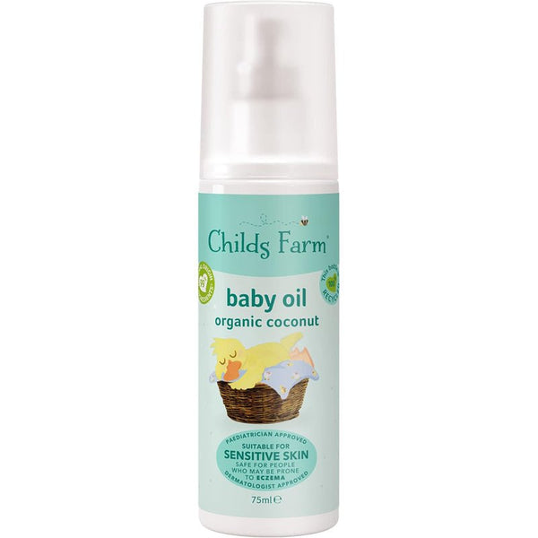 Child's Farm Baby Massage Oil Organic Coconut - 75ml - Baby&More
