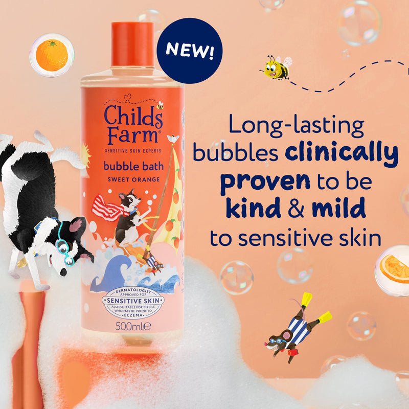Child's Farm Bubble Bath Sweet Orange - 500ml - Baby&More