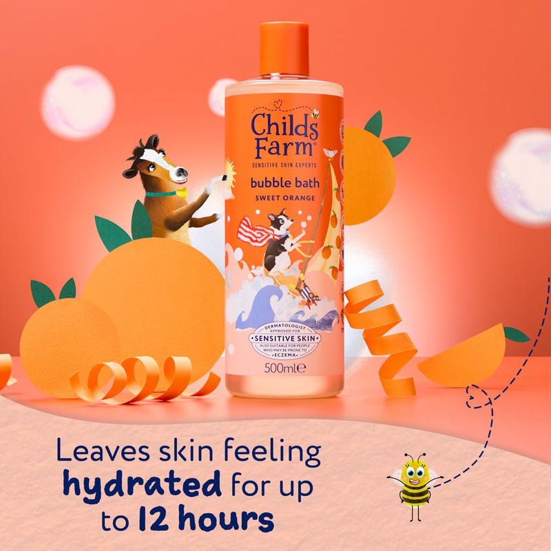 Child's Farm Bubble Bath Sweet Orange - 500ml - Baby&More