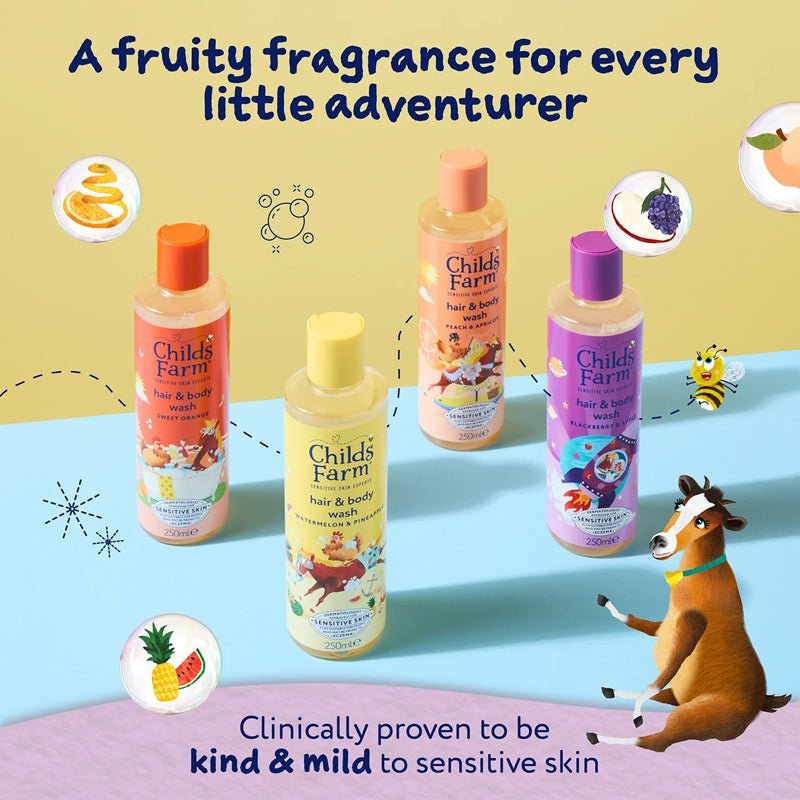 Child's Farm Hair & Bodywash Blackberry & Apple - 500ml - Baby&More
