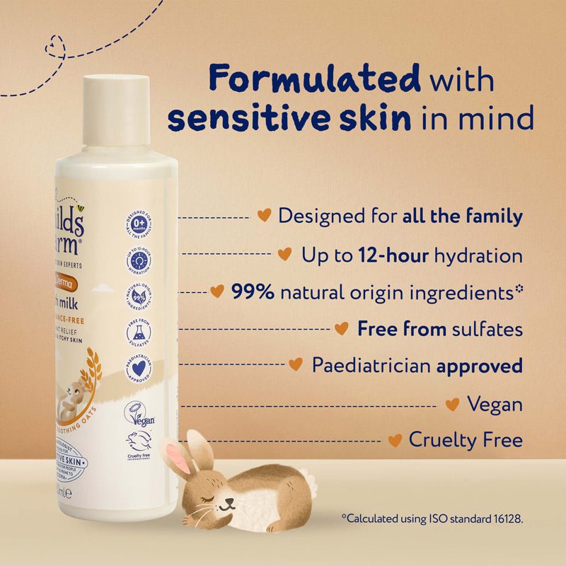 Child's Farm OatDerma Bath Milk - 250ml - Baby&More