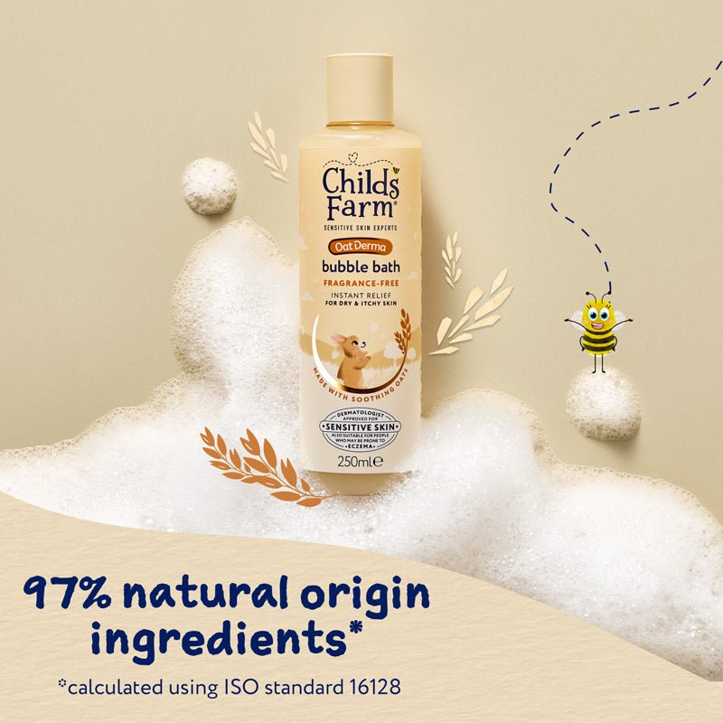 Child's Farm OatDerma Bubble Bath - 250ml - Baby&More