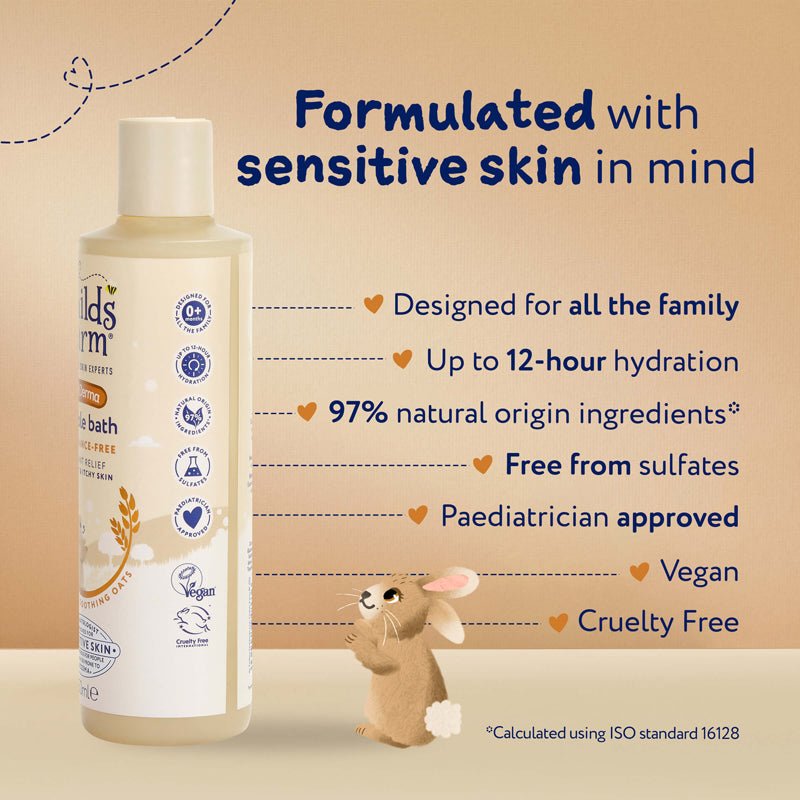 Child's Farm OatDerma Bubble Bath - 250ml - Baby&More
