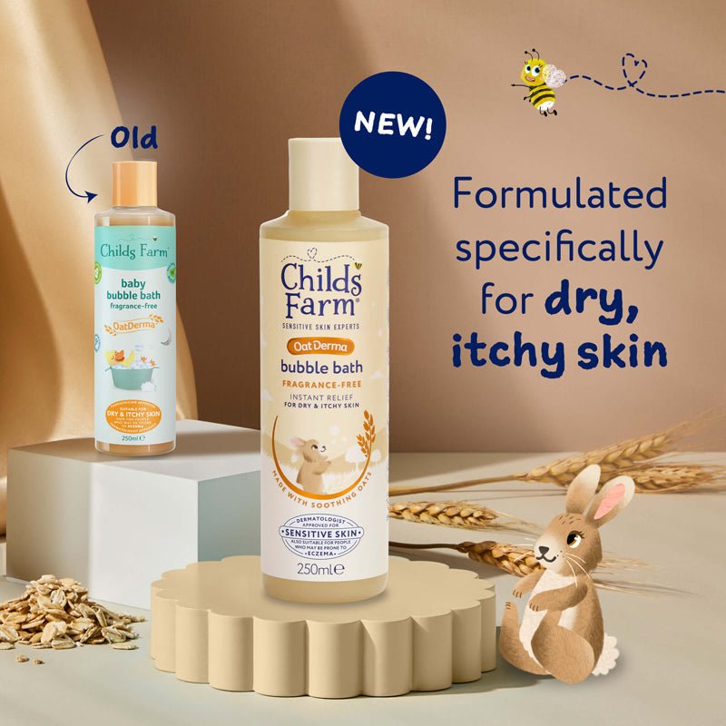 Child's Farm OatDerma Bubble Bath - 250ml - Baby&More
