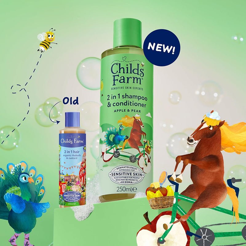 Child's Farm Shampoo & Conditioner Apple - 250ml - Baby&More