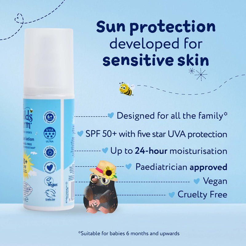 Child's Farm SPF50+ Sun Protection Spray - 100ml - Baby&More