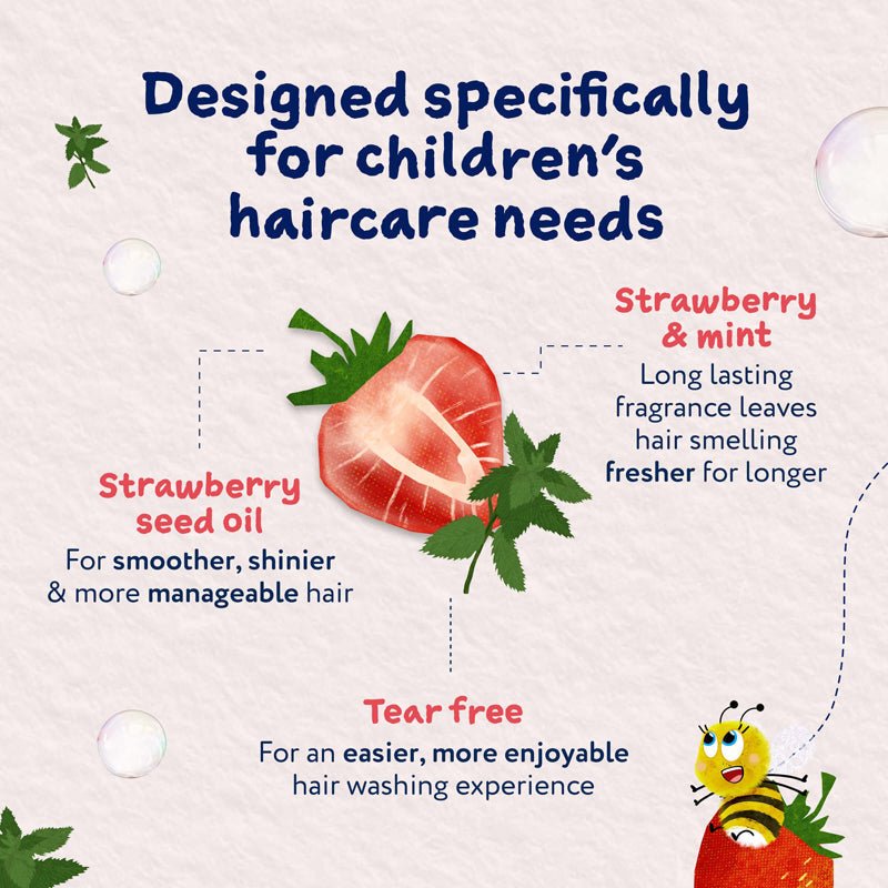 Child's Farm Strawberry & Mint Conditioner - 250ml - Baby&More
