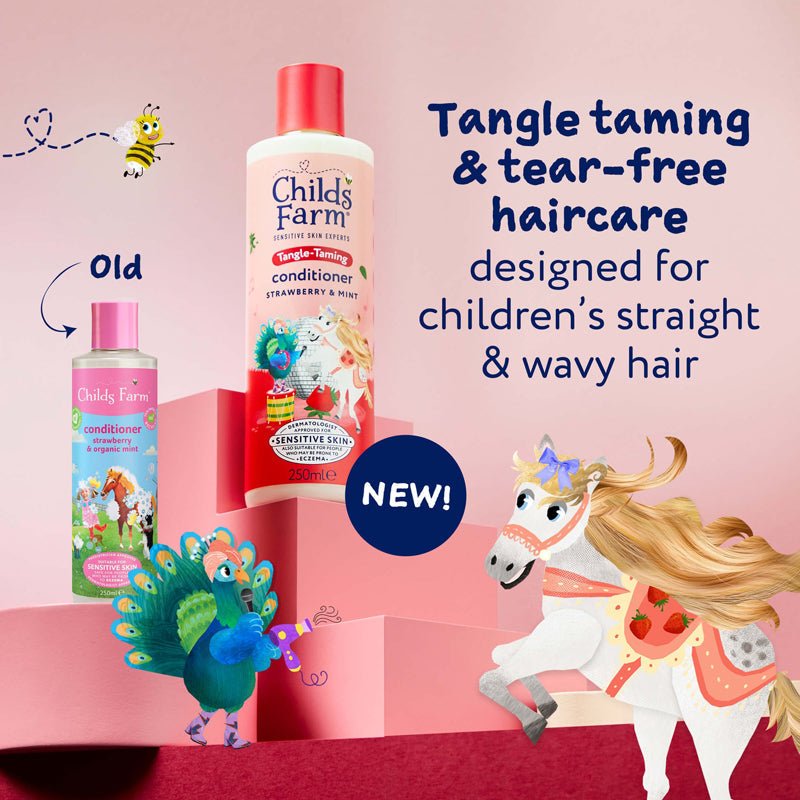 Child's Farm Strawberry & Mint Conditioner - 250ml - Baby&More