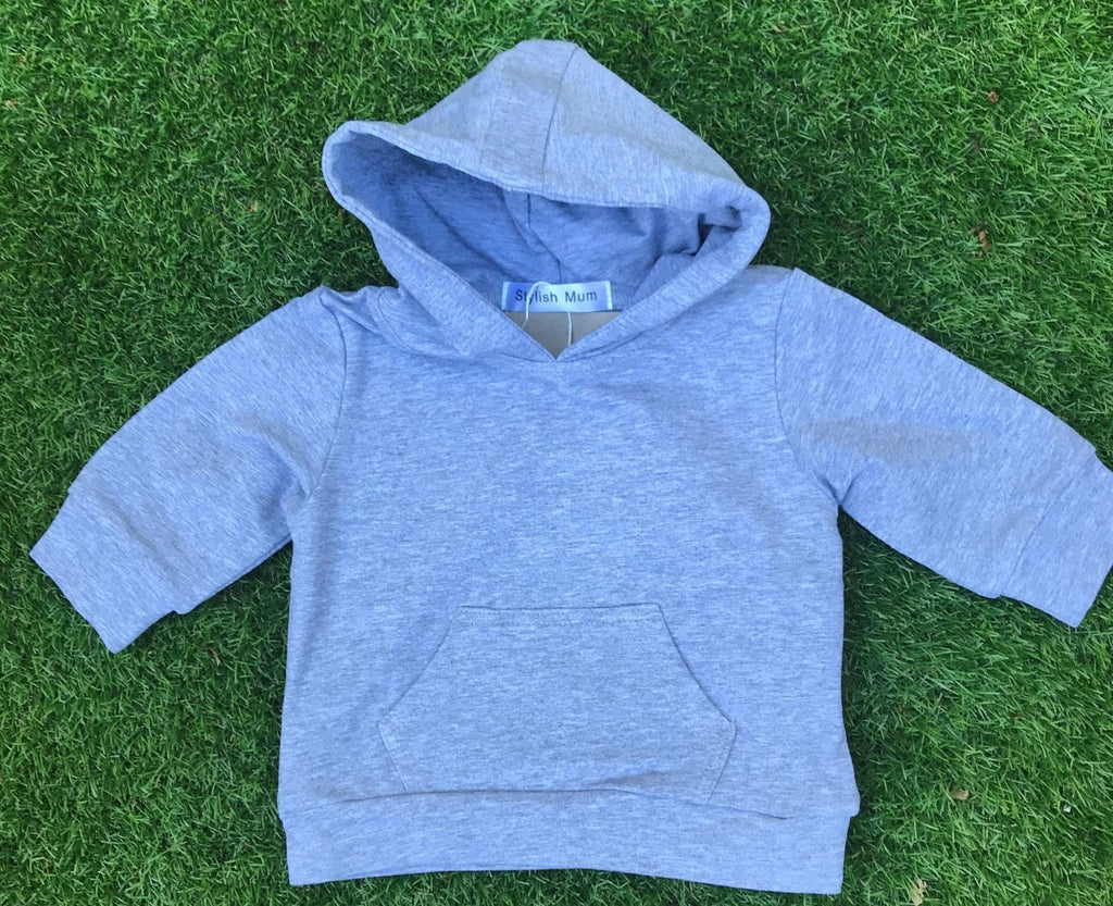Child's Hoodie - Light Grey - Baby&More