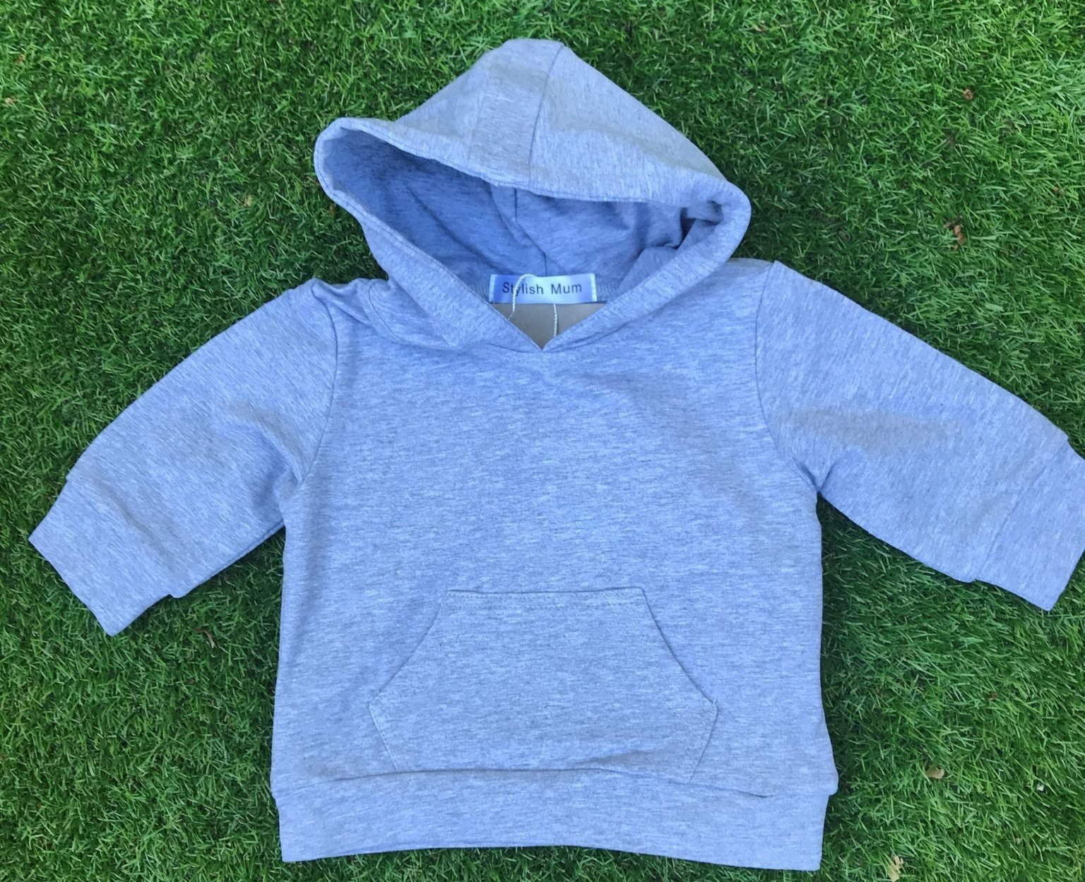 Child's Hoodie - Light Grey - Baby&More