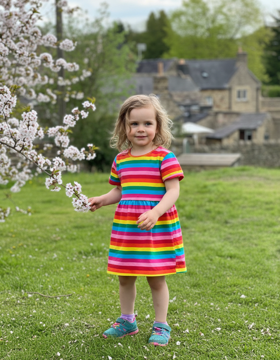 Child's Skater Dress - Rainbow - Baby&More