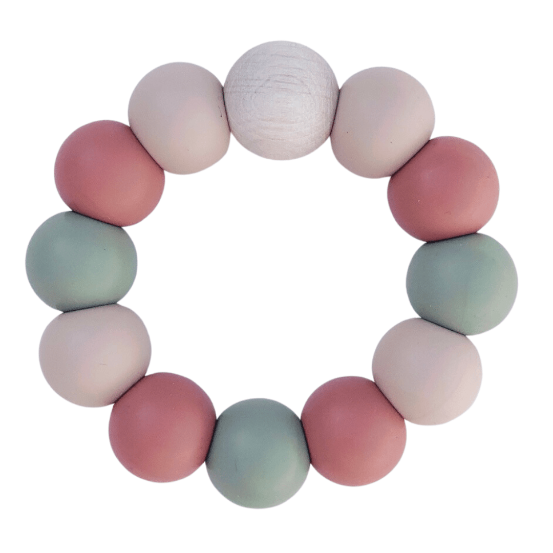 Chunky Silicone Teething Ring - Baby&More