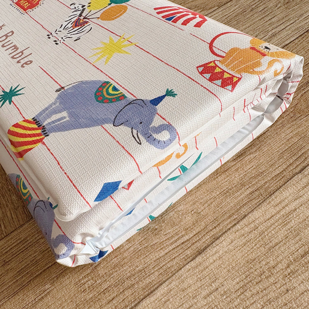 Bobbin and Bumble Travel Changing Mat - Circus