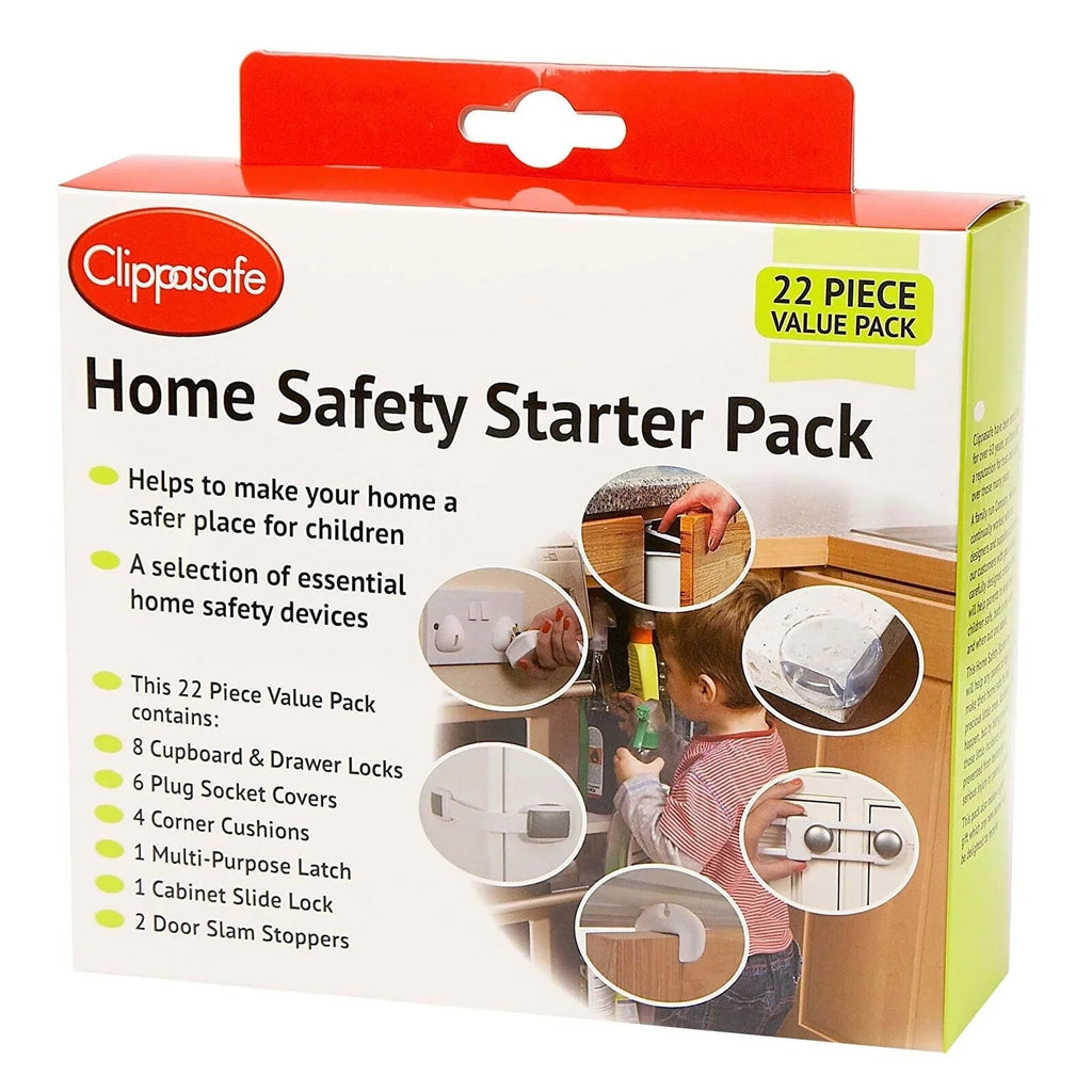 Clippasafe Home Safety Starter Pack 22 pcs - Baby&More