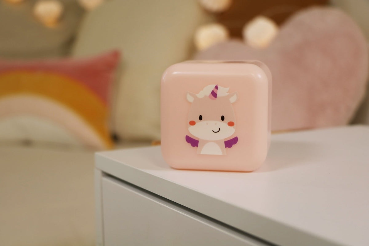 Cloud B Cube B Portable Nightlight - Lily the Unicorn - Baby&More