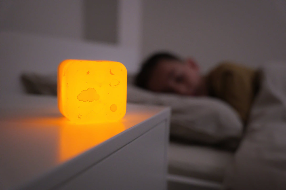 Cloud B Cube B Portable Nightlight - Space - Baby&More