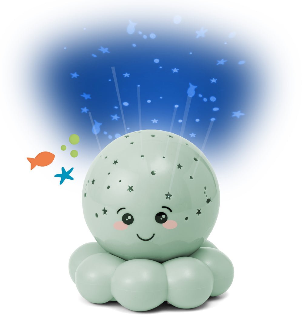 Cloud B Twinkles to Go Octo Nightlight Projector - Green - Baby&More