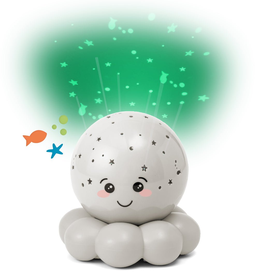 Cloud B Twinkles to Go Octo Nightlight Projector - Grey - Baby&More