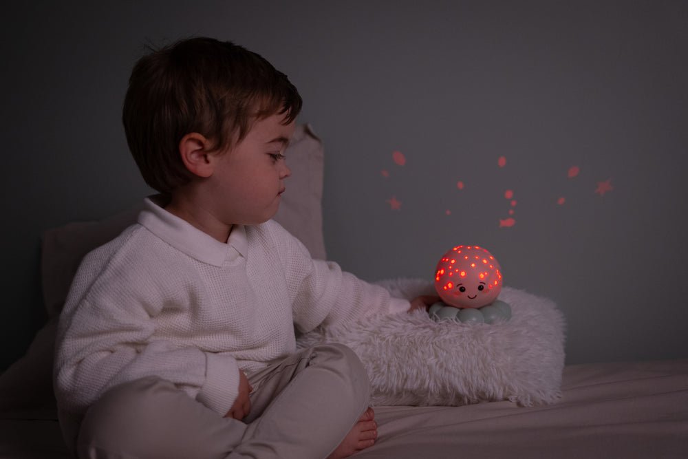 Cloud B Twinkles to Go Octo Nightlight Projector - Soft Blue - Baby&More