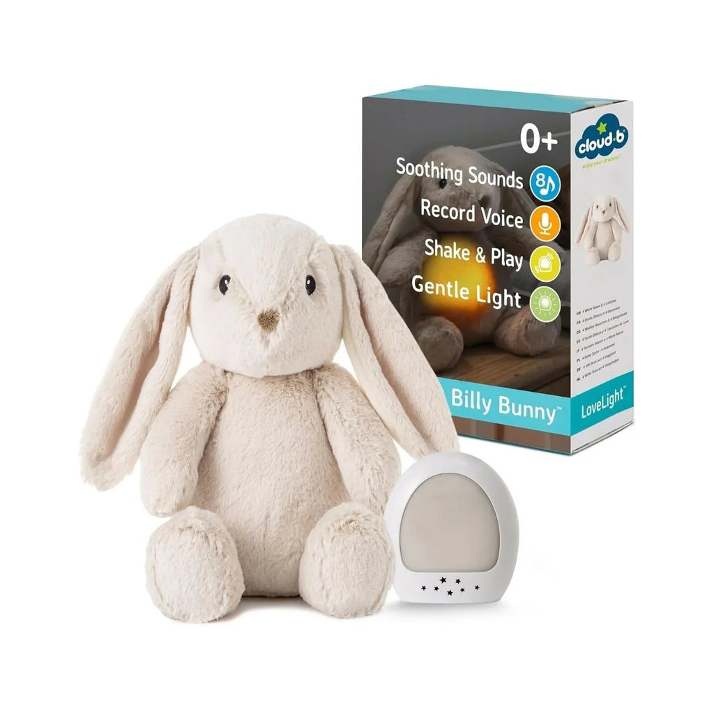 Cloud.b LoveLight Billy Bunny Nightlight & Sound Soother - Baby&More
