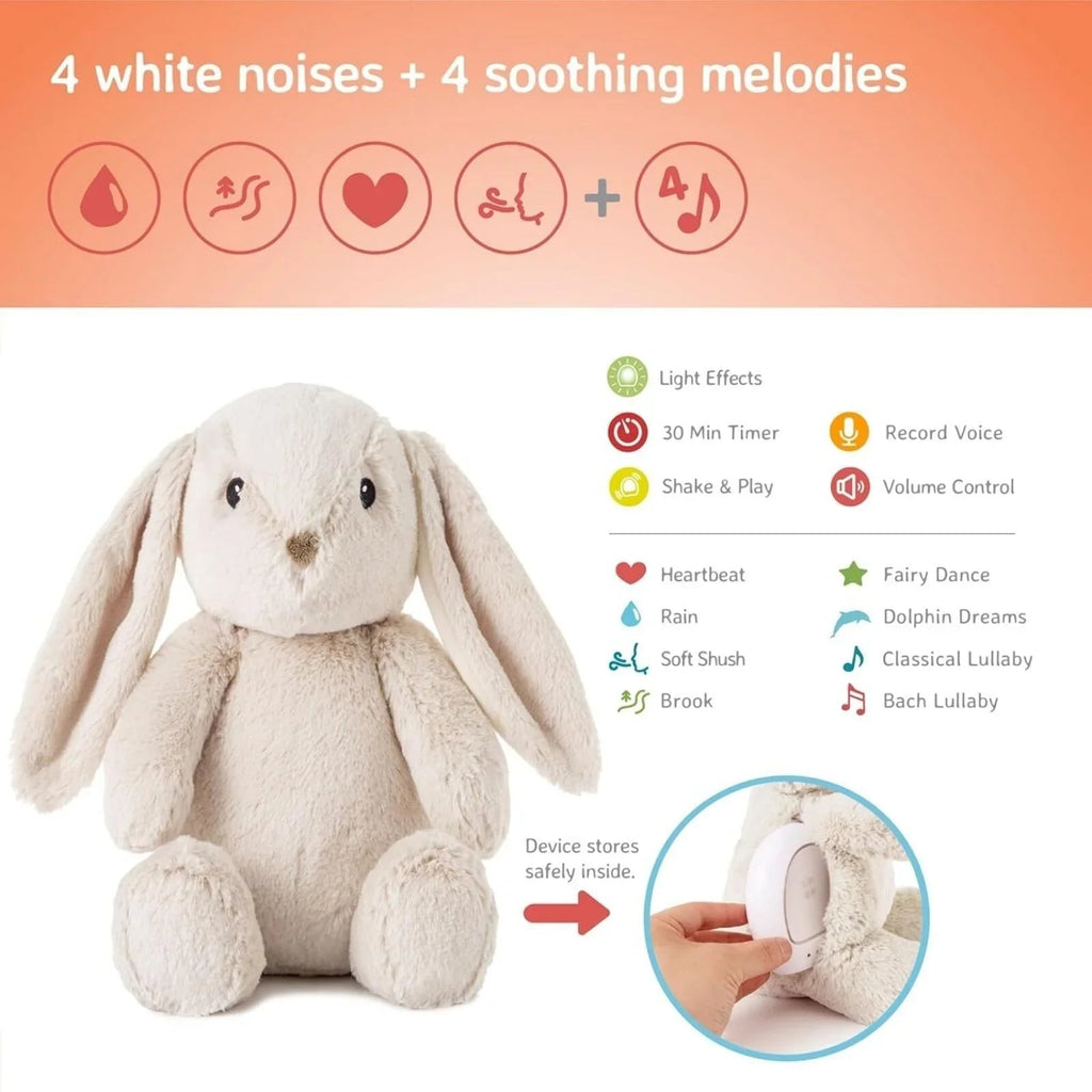 Cloud.b LoveLight Billy Bunny Nightlight & Sound Soother - Baby&More