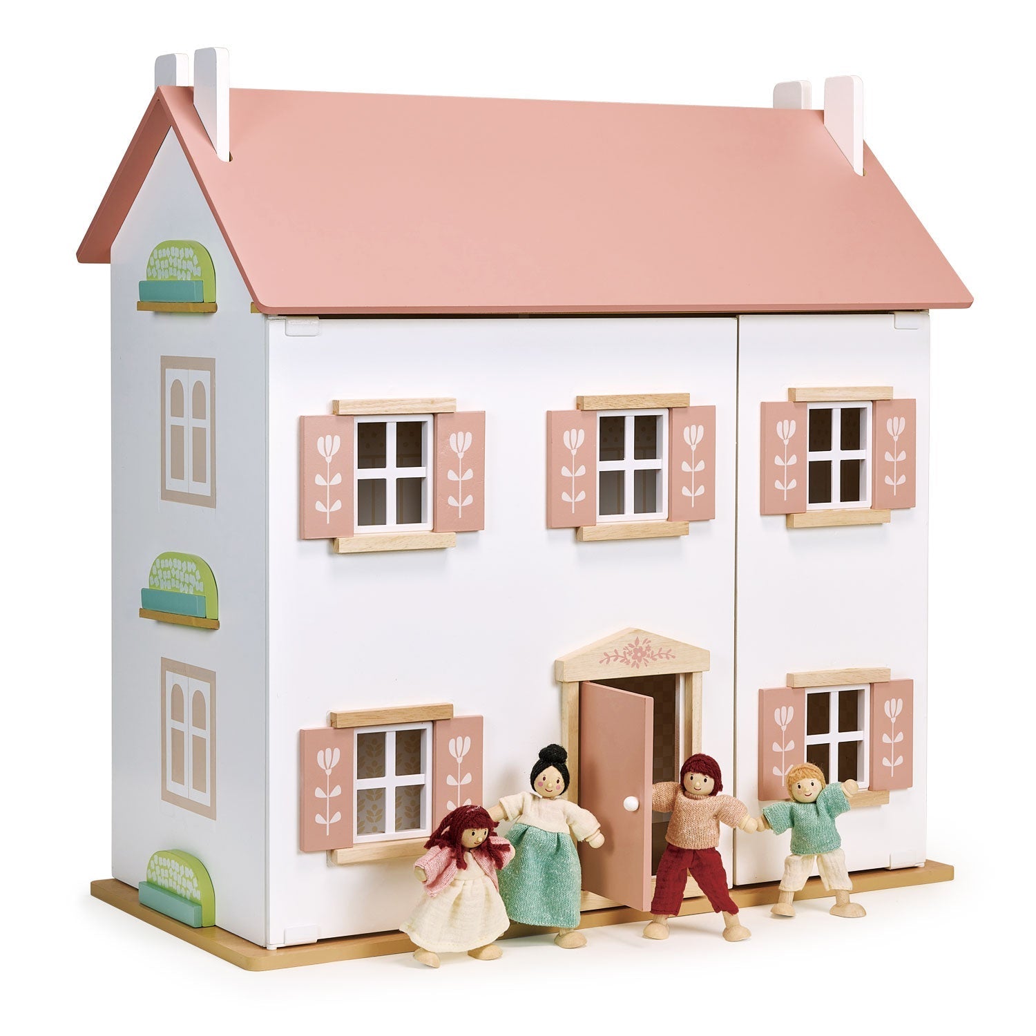 Clover Wooden Dolls House - Baby&More