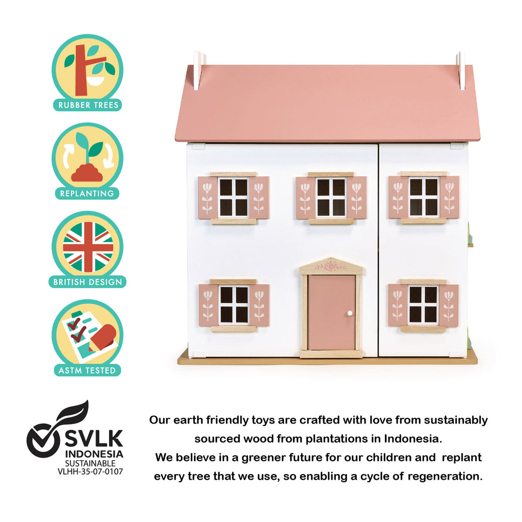 Clover Wooden Dolls House