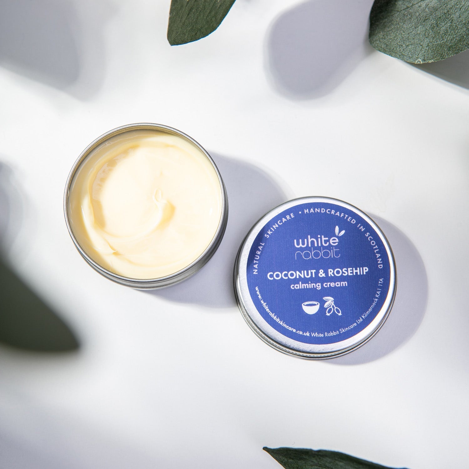 White Rabbit Coconut & Rosehip Calming Moisturiser - 30ml travel/trial size